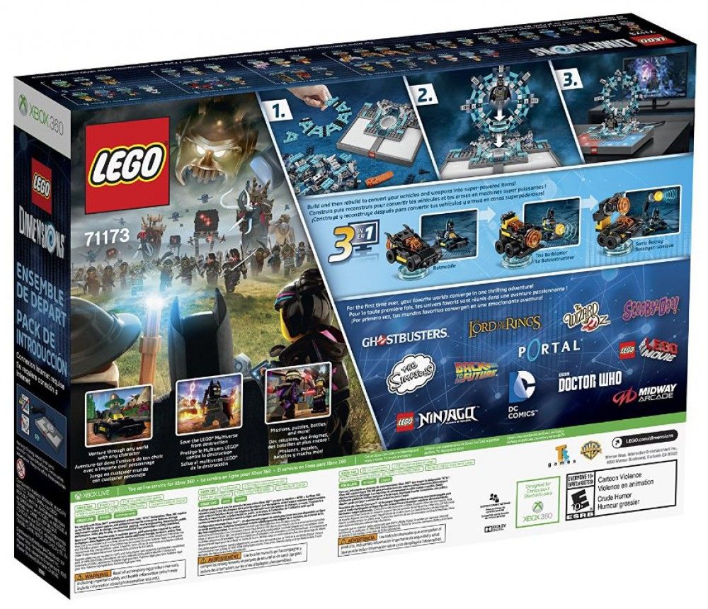 Lego Dimensions - Pack De D�marrage : Xbox 360 - 71173
