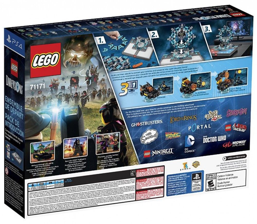 Lego Dimensions - Pack De Dmarrage : Ps4 - 71171