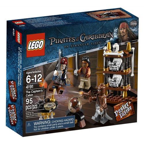 Lego Pirates Des Caraïbes - La Cabine Du Capitaine - 4191