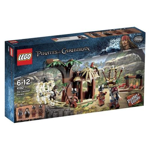 Lego Pirates Des Caraïbes - Prisonnier Des Cannibales - 4182