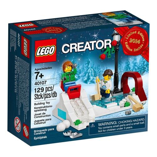 Lego Saisonnier -  Le Patinage En Hiver - 40107