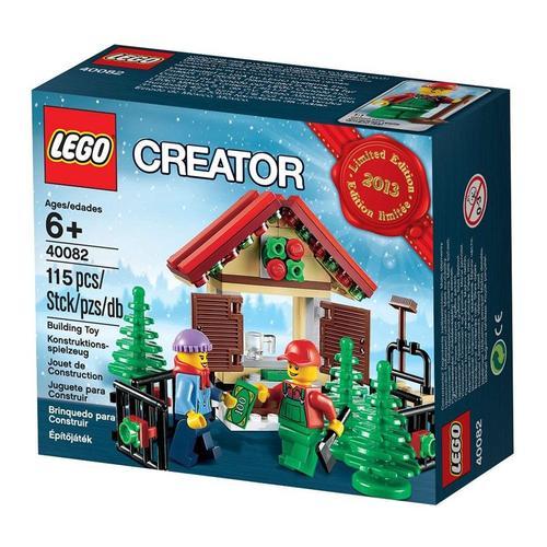 Lego Saisonnier - Stand De Sapins De Noël - 40082