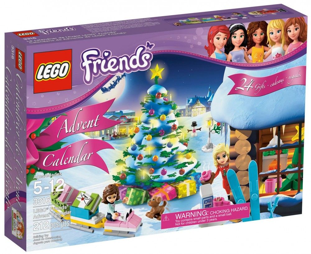 Lego Saisonnier - Le Calendrier De L'avent Lego Friends 2012 - 3316