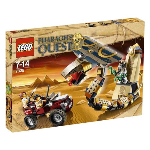 Lego Pharaoh's Quest - La Statue Maudite Du Cobra - 7325