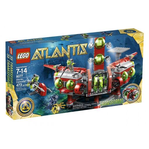 Lego Atlantis - Le Qg D'exploration Atlantis - 8077