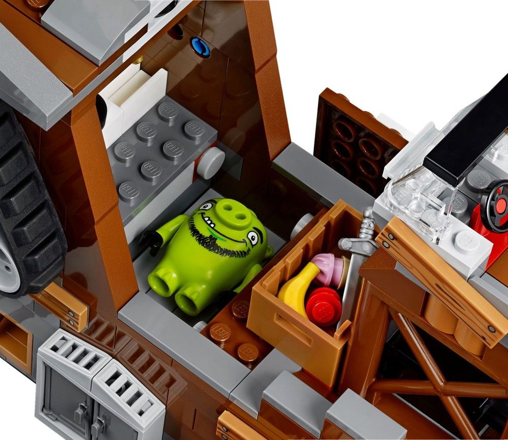 Lego Angry Birds - Le Bateau Pirate Du Cochon - 75825 - 4