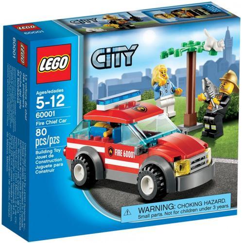 Lego City - La Voiture Du Chef Des Pompiers - 60001