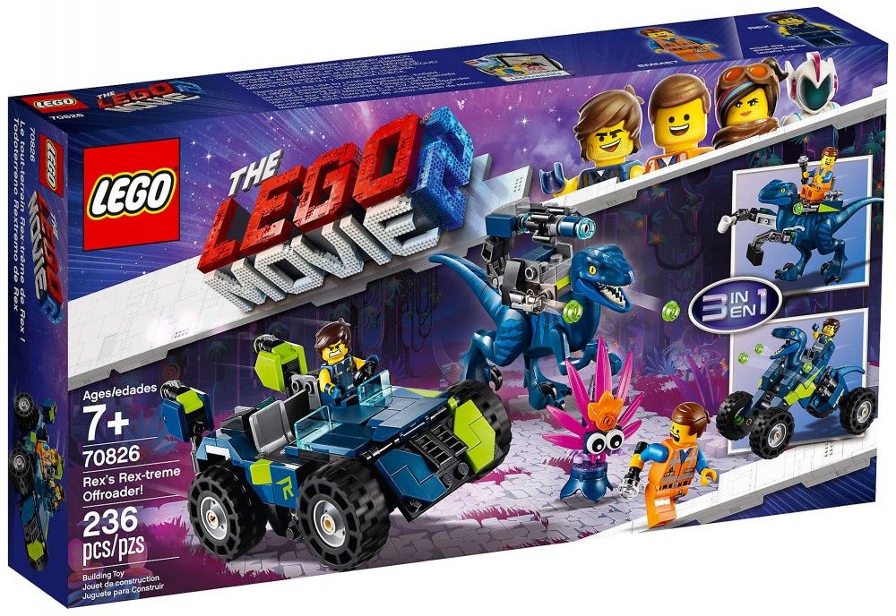 Lego The Lego Movie - Le Tout-Terrain Rextrême De L'espace Rex ! - 70826