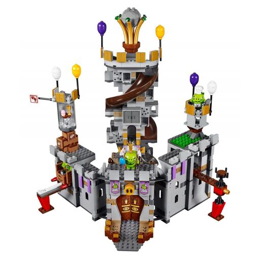 Lego Angry Birds - Le Ch�teau Du Roi Cochon - 75826 - 4