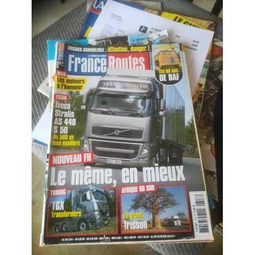 France Routes 318 De 2008 International 9900ix,Volvo,Gamme Man,Iveco Stralis As440 S50,Daf 80 Ans,Man Tgx