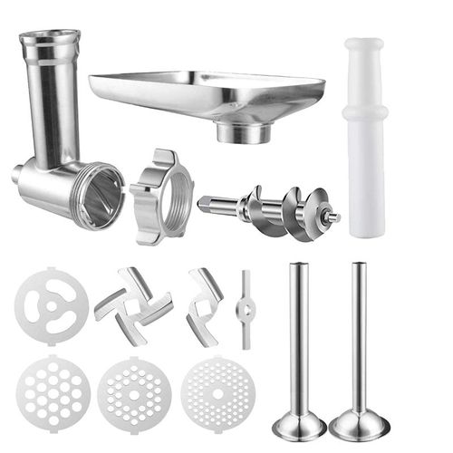 Broyeur ? Viande Durable Sur Support M¿¿tallique, M¿¿langeurs D'?tabli Avec Tube De Remplissage Pour Saucisses Et Accessoires De Robot Alimentaire 9109-May14A01692