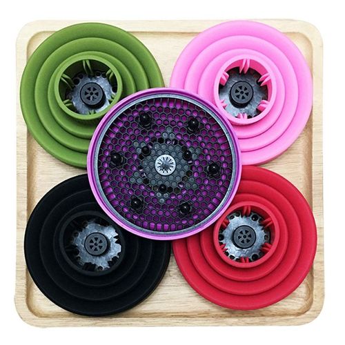Couvercle Diffuseur En Silicone Pour S¿¿che Cheveux Pliable, Accessoires Pour Salon De Coiffure 9109-May14A01149