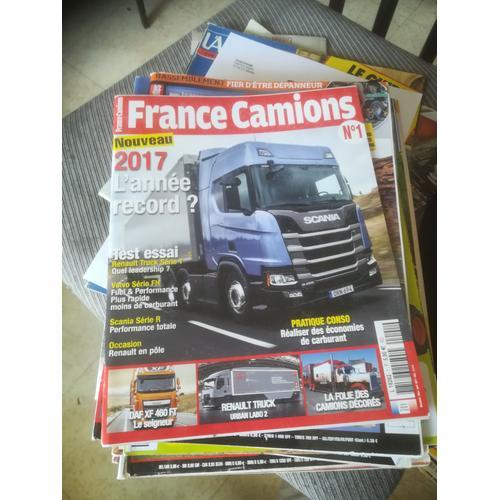 France Camions 1 De 2017 Daf Xf460 Ft,Scania Serie R,Renault T,Volvo Fh,Fiat Talento,Renault Premium 460