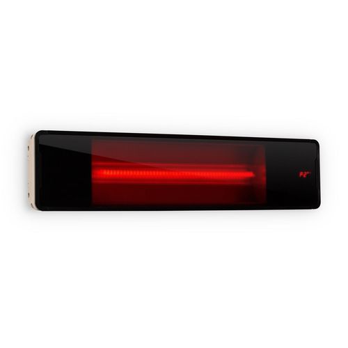 Blumfeldt Phantom Radiateur infrarouge aluminium 900W / 1800 W télécommande gris