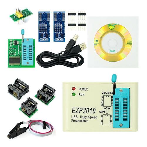 Programmeur Spi Usb Ezp2019, Haute Vitesse, Prend En Charge La Puce Flash 24 25 93 Eeprom 25 9109-May14A03590