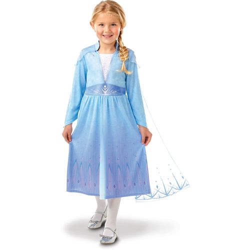 Déguisement Elsa La Reine Des Neiges 2 Fille - Taille: 7 À 8 Ans (117 À 128 Cm)