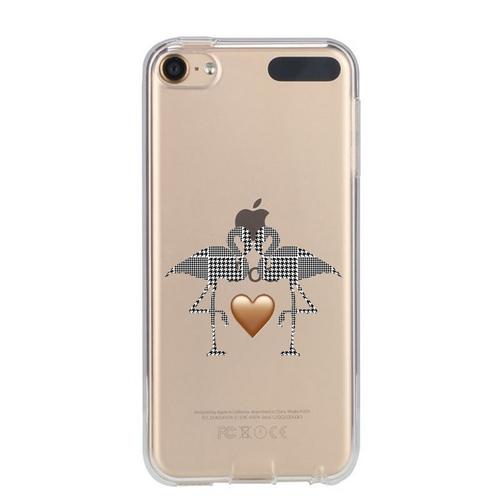 Coque Ipod Touch 5 Touch 6 Flamant Coeur