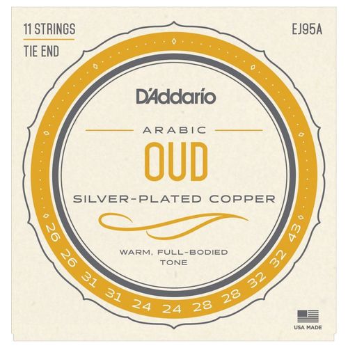 D'addario Ej95a - Cordes Pour Luth Arabe