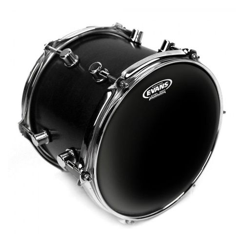 Evans Tt13chr - Peau Black Chrome, 13 Pouces