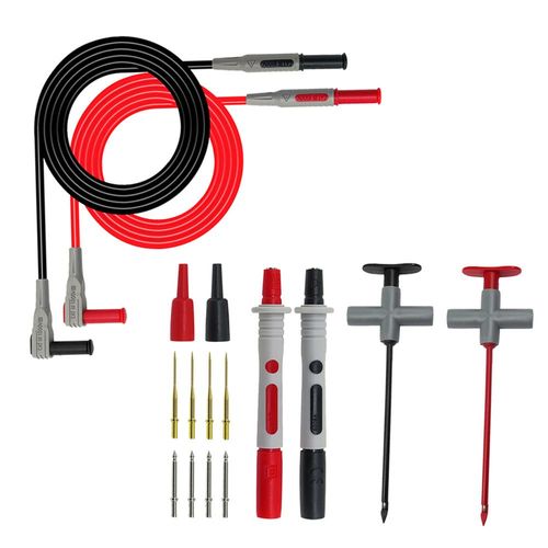 Sondes Multimètre 16 En 1, Aiguilles Remplaçables, Kits De Fils De Test, Perçage De Fil, Fiche Banane 4Mm Pour Fluke 9109-May14A03598