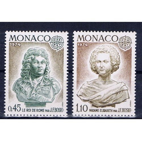 Monaco Europa Cept 1974 Neufs**