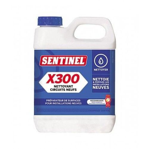 Nettoyant Circuits Neufs X300 - Sentinel : X300l-12x1l-Fr