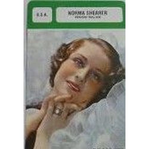 Fiche Monsieur Cinema Norma Shearer [1920-1928]