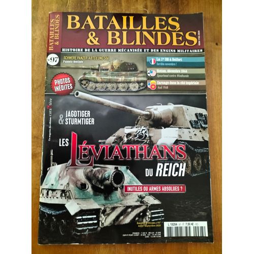 Magazine Batailles Et Blindés N° 97