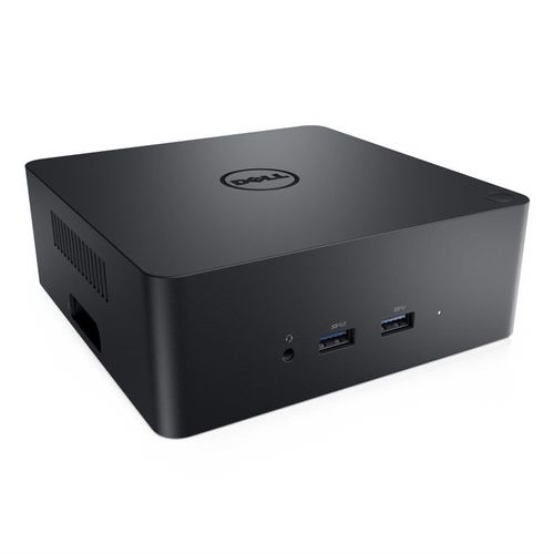 Dell Dual USB-C Thunderbolt Dock TB18DC - Station d'accueil - USB-C / Thunderbolt 3 - VGA, HDMI, DP, Mini DP, Thunderbolt - 1GbE - 210 Watt - pour Precision 7530, 7730