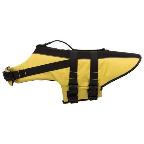 Trixie Gilet De Sauvetage - M- 45 Cm - Jaune Et Noir - Pour Chien