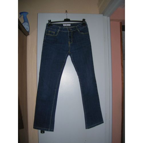 Jean Crazy Lover Size 42 Taille À Plat 40 Cm,95% Coton,5%Élasthanne.