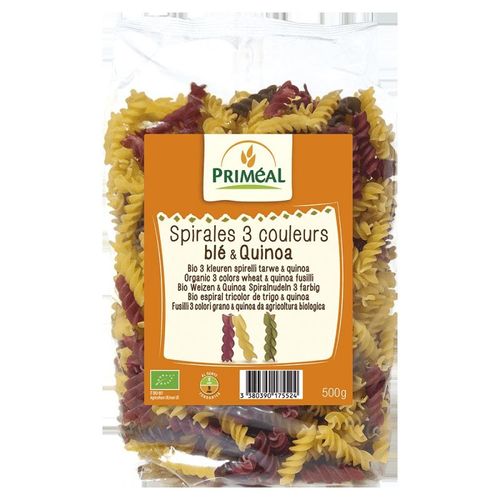 Spirales Ble 3 Couleurs Au Quinoa 500g