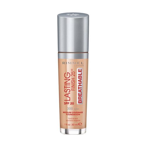 Rimmel London Lasting Finish Foundation Medium Coverage 25hr Spf20 30ml Sand #300 