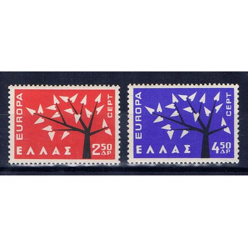 Grèce Europa Cept 1962 Neufs**