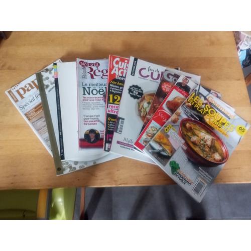 Lots De 9 Magazines De Cuisine