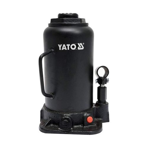 Cric À Bouteille Hydraulique Yato Yt-17007 Capacité 20 Tonnes Couleur Noir