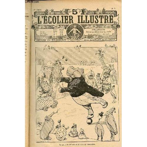 L Écolier Illustré - Année 1906 - N°1 À 52 - Du 4 Janvier Au 27 Décembre 1906 - Un Voyage Aux Îles - La Nuit Des Rois - Colloque Entre Pataud Et Minet - Les Trois Souhaits D Odette - Grison Et(...)