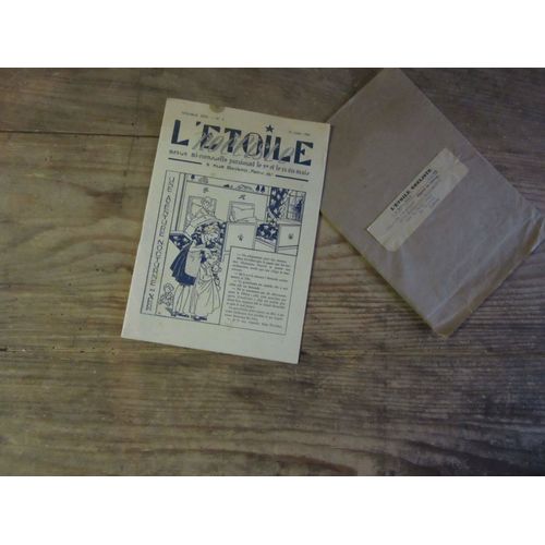 L Etoile Noeliste N° 33 De 1939