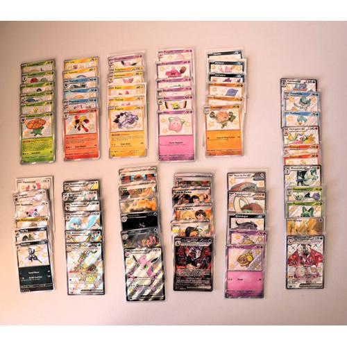 Lot De 242 Cartes Pokémon Destinées De Paldéa