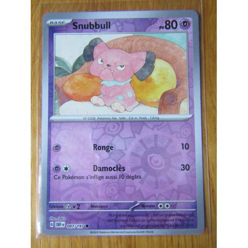 Snubbull - Reverse - 087/197 - Flammes Obsidiennes