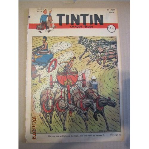 Tintin N° 36 / 30 Juin 1949