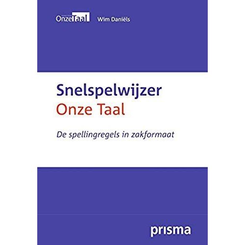 Snelspelwijzer Onze Taal