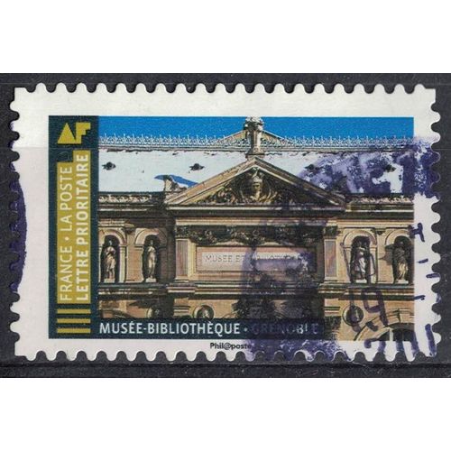 France 2019 Oblitéré Rond Used Histoire De Styles Architecture Musée Bibliothèque Grenoble Y&t 1678 Su