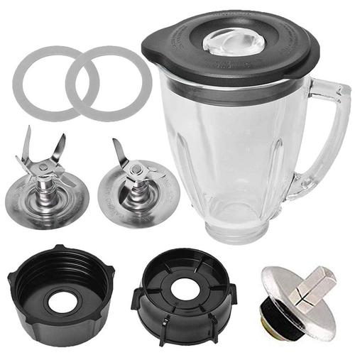 Pièces De Rechange Compatibles Pour Oster Blender, Mélangeur En Verre De 6 Tasses Avec Lame De Glace, Capuchon Inférieur, Accessoires De Rotation 9109-May14A06737