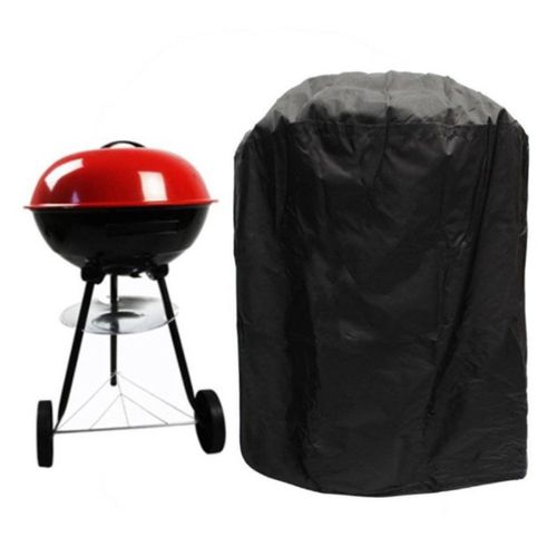 Couvercle De Barbecue Noir 210D, Protecteur D'Extérieur Rond Pour Bouilloire 9109-May14A07222
