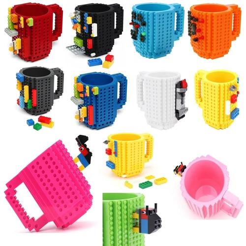 Bloc De Construction De 12 Onces, Bloc De Construction En Forme De Tasse À Café, Tasse Puzzle, Adapté À La Vente Directe, 1 Pièce 9109-May14A05884