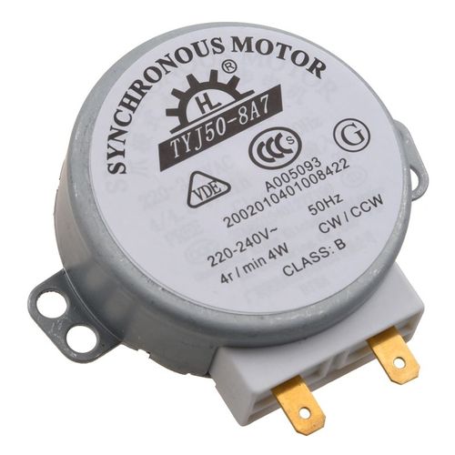 Moteur Synchrone De Four Miniwave 4W Ac 220 240V 4 Rpm Cw/Ccw, Platine Tournante 9109-May14A06792