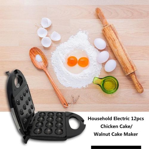 Machine À Gâteau Électrique En Noyer Pour La Maison, Grille Pain En Fer Pour Le Petit Déjeuner, Prise Britannique 9109-May14A09347