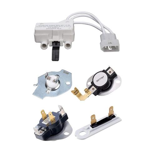 Interrupteur De Porte Pour Sèche Linge 3406109 3406107, Kit De Remplacement Pour Tourbillon, Kenmore, Sears, Maytag, Roper, Estate Et Sèche Linge 3387 9109-May14A08721