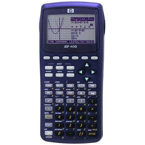 HP 40G - Calculatrice Graphique